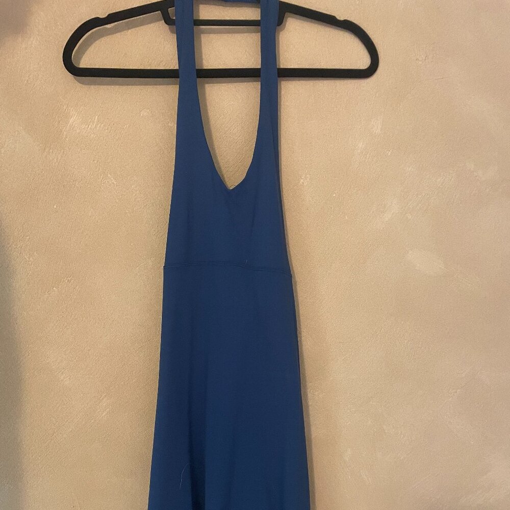 Athletic Halter Top Dress With Tie in the Back